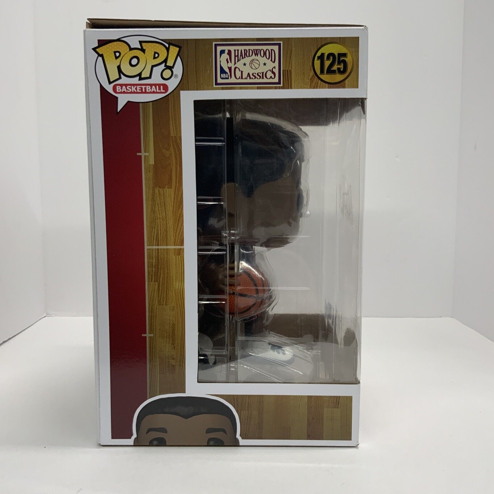 MAGIC JOHNSON SIGNED USA #125 10-INCH JUMBO WALMART EX FUNKO POP BAS WY61743