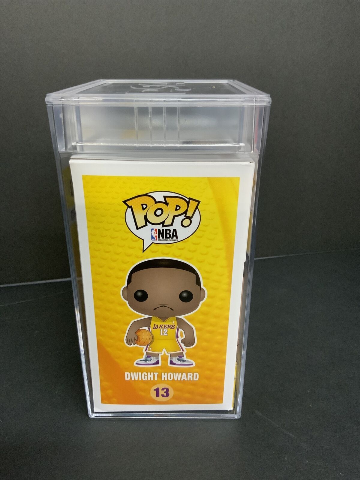 DWIGHT HOWARD SIGNED LAKERS FUNKO POP "NBA CHAMPS" GEM MT 10 PSA SLABBED 1C40758