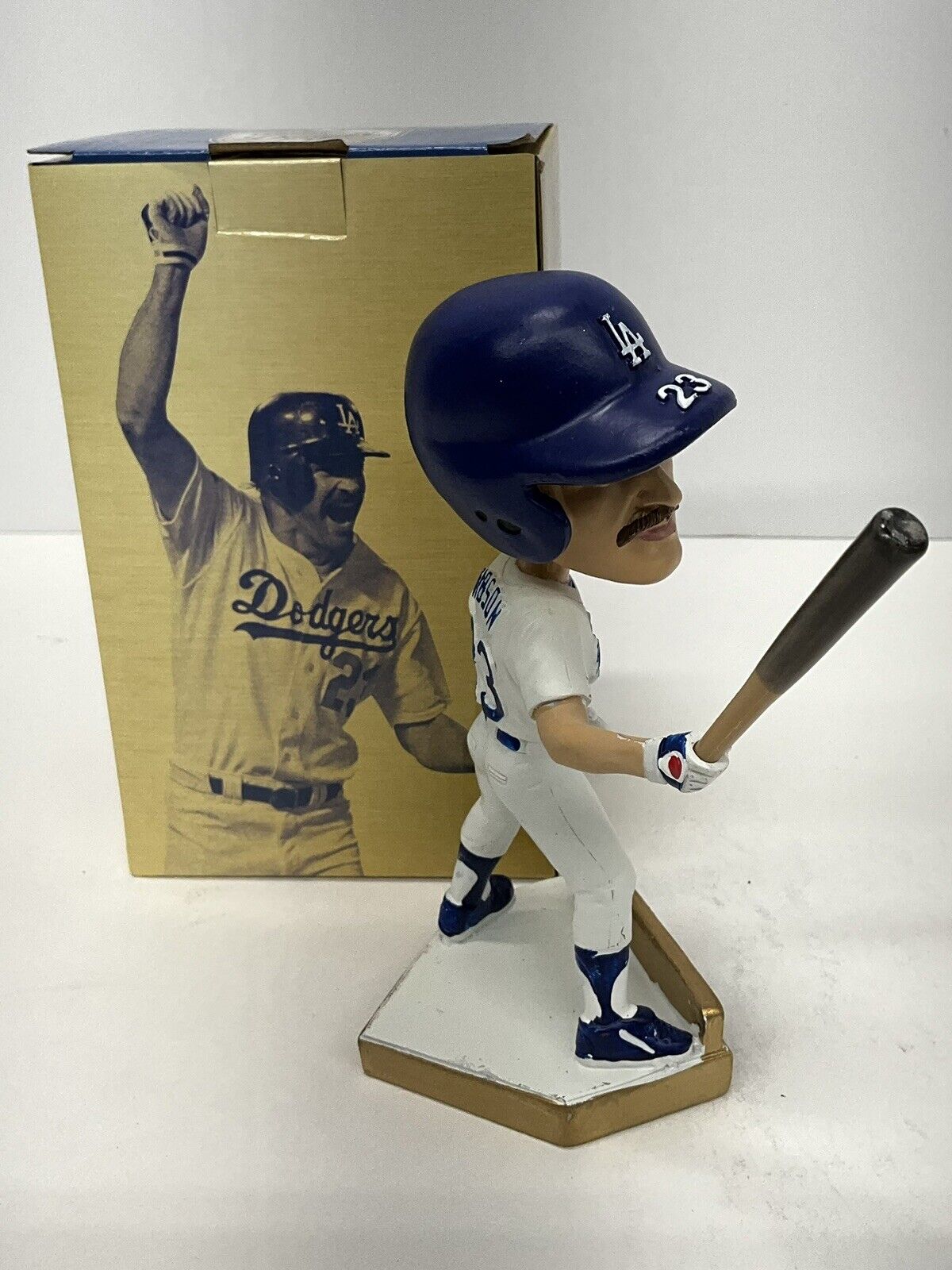 KIRK GIBSON DODGERS 88 WS CHAMPION SIGNED 2019 SGA BOBBLEHEAD PSA 3T04374