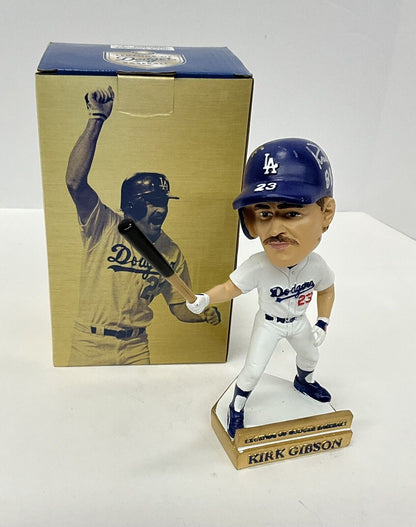 KIRK GIBSON DODGERS SIGNED 2019 SGA BOBBLEHEAD "88 WS WALK OFF HR" PSA 3T04231