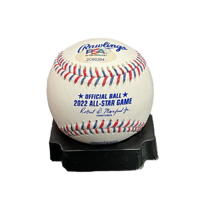 TONY GONSOLIN DODGERS SIGNED 2022 ALL STAR GAME BASEBALL "1ST ALL STAR GAME" PSA