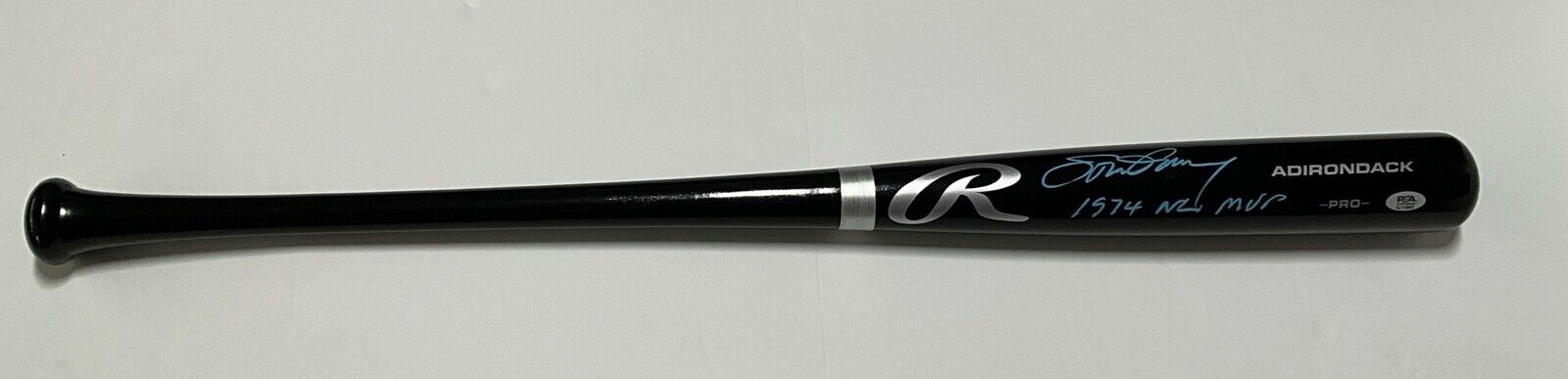 STEVE GARVEY DODGER SIGNED RAWLINGS FULL SIZE BAT "1974 NL MVP" INS PSA 3C13607