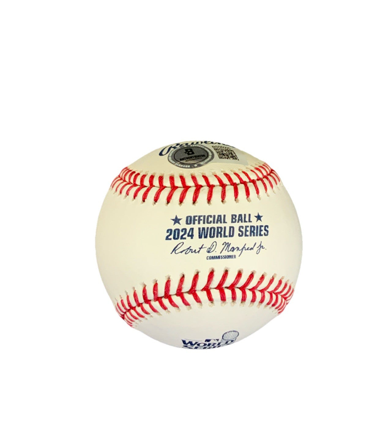 KIKE HERNANDEZ  DODGERS SIGNED 2024 WORLD SERIES BASEBALL "2024 WS CHAMP" BAS