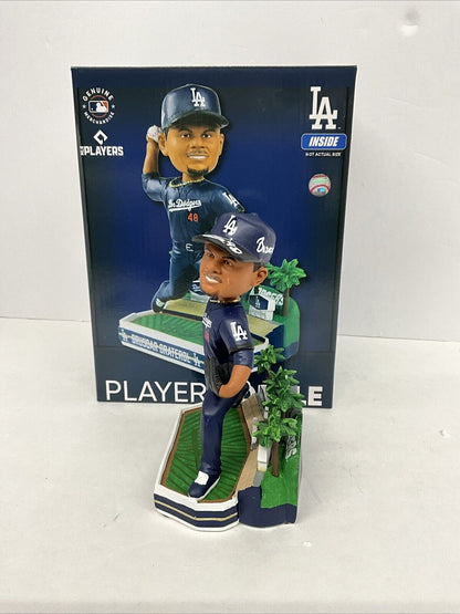 BRUSDAR GRATEROL SIGNED DODGERS FOCO CITY CONNECT BOBBLEHEAD BAZOOKA PSA 3C24585