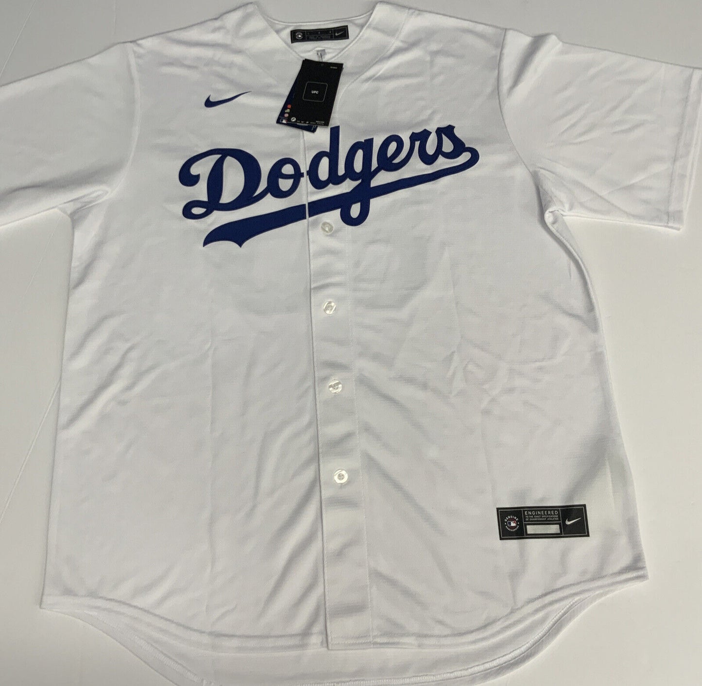 DUSTIN MAY DODGERS 2020 WORLD SERIES CHAMPION SIGNED NIKE JERSEY MLB VS646170