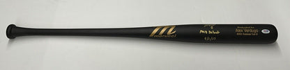 ALEX VERDUGO YANKEES SIGNED MARUCCI MODEL BAT AV61 "MLB DEBUT 9/1/17 PSA RG25228