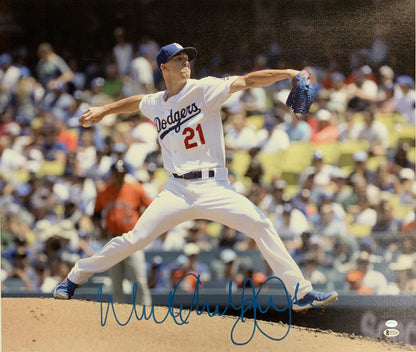 DODGERS WALKER ANTHONY BUEHLER FULL NAME SIGNED 22X26 CANVAS BECAKETT WC23248