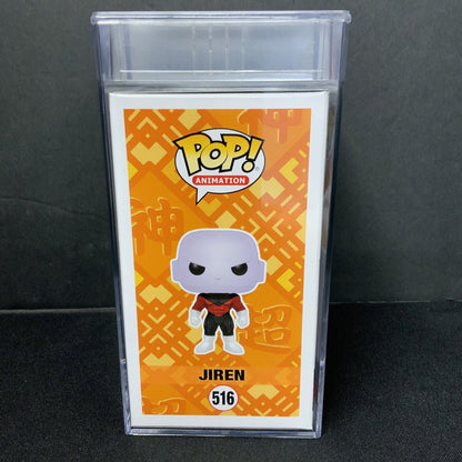 PATRICK SEITZ SIGNED JIREN DRAGON BALL FUNKO POP #516 PSA SLABBED AM00722