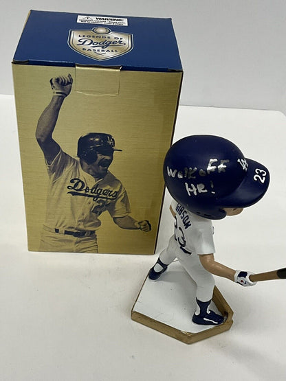 KIRK GIBSON DODGERS SIGNED 2019 SGA BOBBLEHEAD "88 WS WALK OFF HR" PSA 3T04231