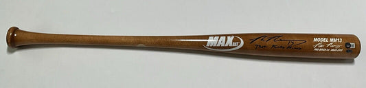 MAX MUNCY DODGERS SIGNED GOLD MAXBAT MODEL BAT "THAT FUNKY MUNCY" BAS WZ79426