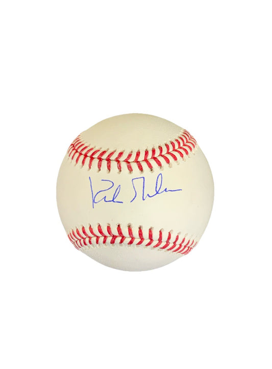 KIRK GIBSON DODGERS TIGERS WS CHAMPION SIGNED MLB BASEBALL BECKETT WITNESS