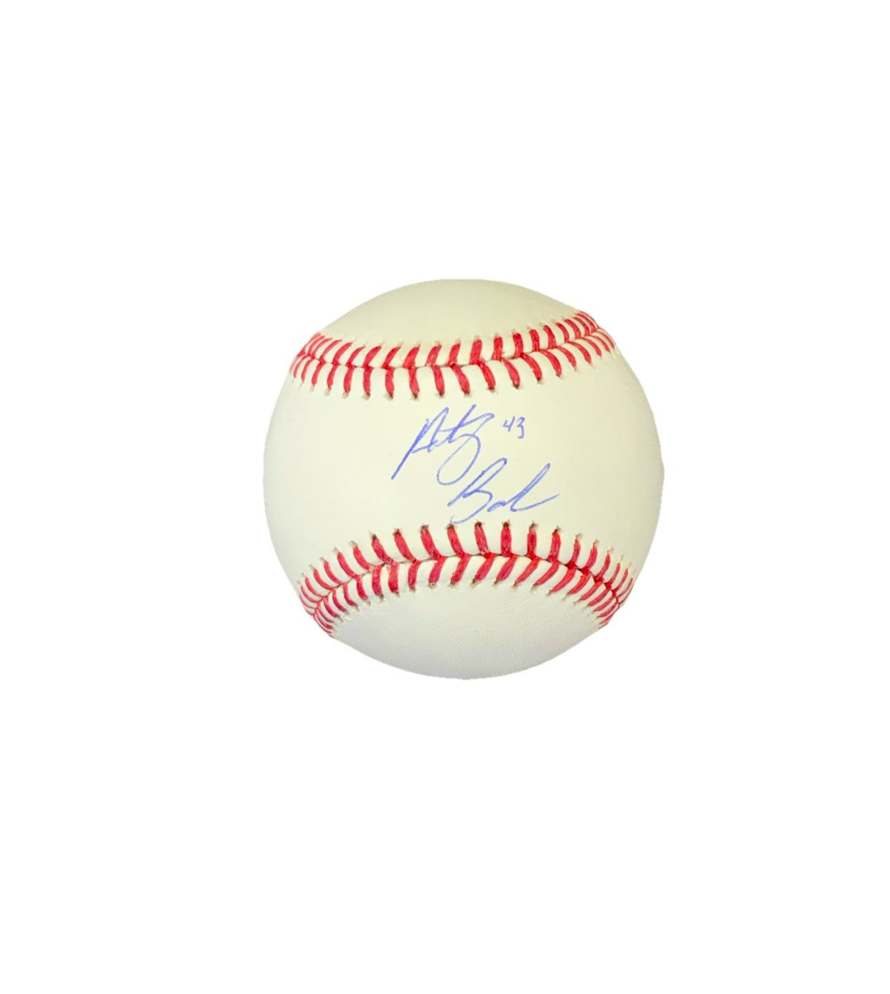 ANTHONY BANDA 2024 WS CHAMPION SIGNED  MLB BASEBALL  PSA WITNESS