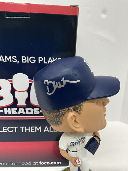 BOBBY MILLER SIGNED DODGERS FOCO BIGHEAD LIMITED #/123 BOBBLEHEAD PSA RG50501