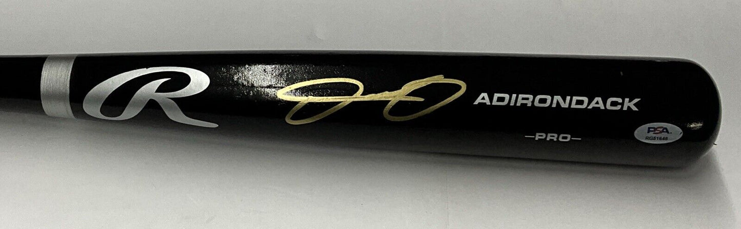 DIEGO CARTAYA DODGERS PROSPECT SIGNED RAWLINGS FULL SIZE BAT PSA ITP RG51646