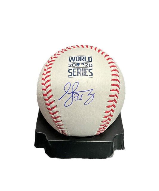 VICTOR GONZALEZ DODGERS WS CHAMPION SIGNED 2020 WORLD SERIES BASEBALL PSA ITP