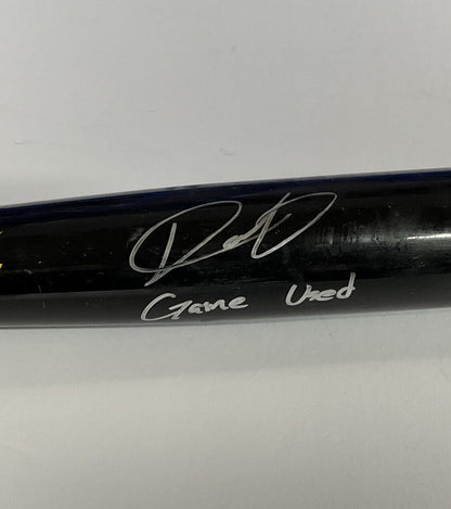 DIEGO CARTAYA DODGERS #1 PROSPECT SIGNED GAME USED MARUCCI BAT BAS BH019498