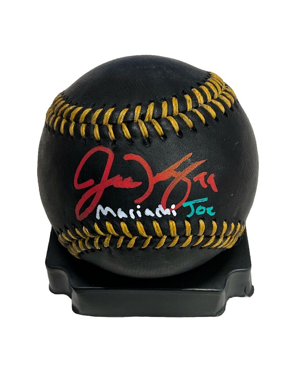 JOE KELLY DODGERS SIGNED MLB BLACK BASEBALL "MARIACHI JOE" MEXICO FLAG PSA ITP