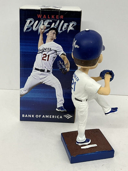 WALKER BUEHLER 2020 WS CHAMPION SIGNED DODGERS 2019 SGA BOBBLEHEAD BAS V73003