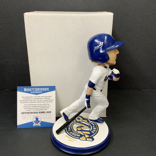 ALEX VERDUGO DODGERS RED SOX SIGNED MVP CUCAMONGA QUAKES BOBBEHEAD BAS J21231