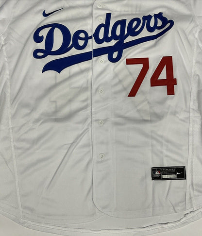 KENLEY JANSEN DODGERS SIGNED 2020 WORLD SERIES JERSEY PSA 1C53079