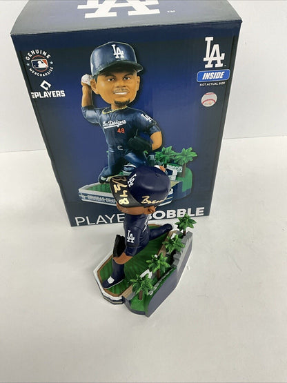 BRUSDAR GRATEROL SIGNED DODGERS FOCO CITY CONNECT BOBBLEHEAD BAZOOKA PSA 3C24660