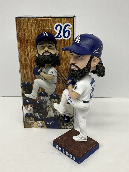 TONY GONSOLIN SIGNED DODGERS SGA BOBBLEHEAD "2022 ALL STAR" INSCRIP PSA 2C60245