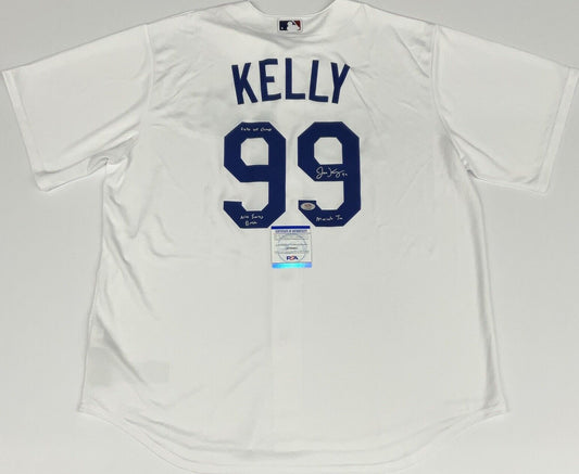 JOE KELLY SIGNED JERSEY "2020 CHAMPS NICE SWING BITCH MARIACHI JOE" PSA 2C88981