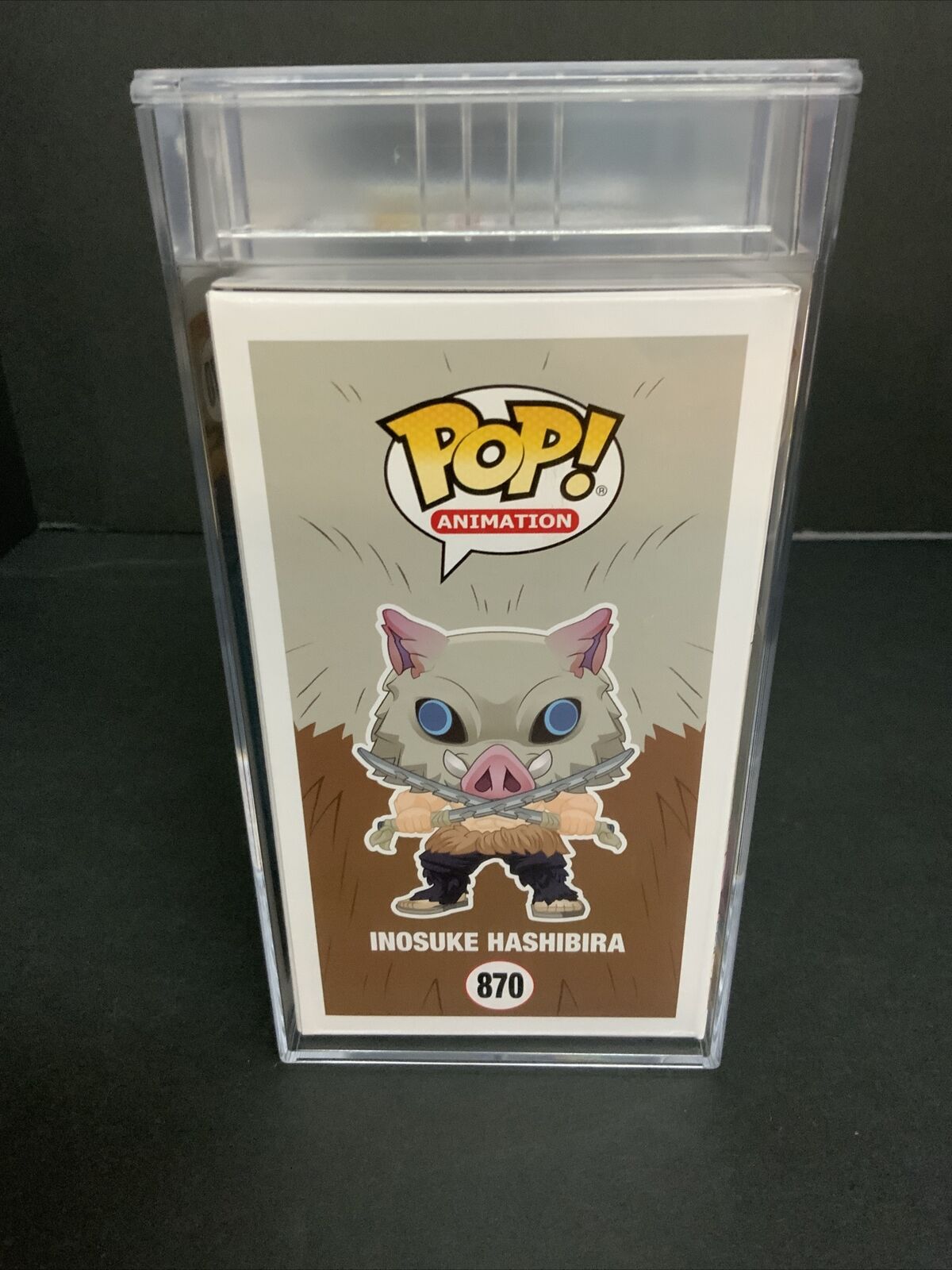 Inosuke Hashibira Signed outlet Funko Pop