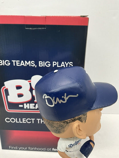 BOBBY MILLER SIGNED DODGERS FOCO BIGHEAD BOBBLEHEAD "MLB DEBUT" INSC PSA RG50521