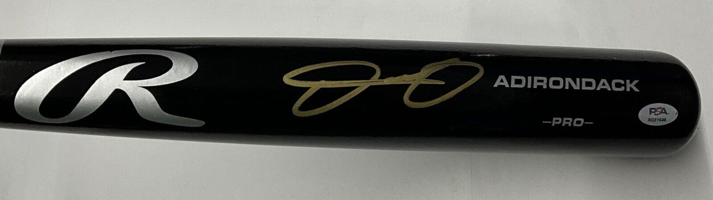 DIEGO CARTAYA DODGERS PROSPECT SIGNED RAWLINGS FULL SIZE BAT PSA ITP RG51646