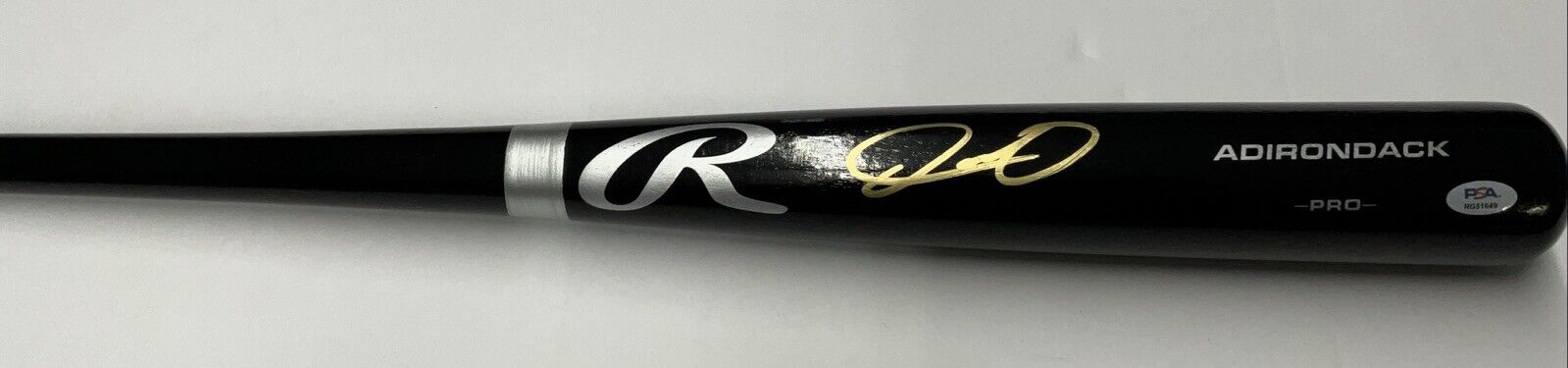 DIEGO CARTAYA DODGERS PROSPECT SIGNED RAWLINGS FULL SIZE BAT PSA ITP RG51649