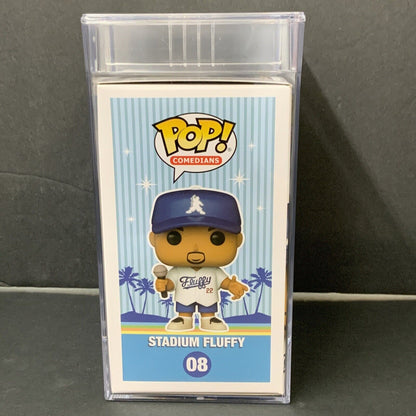 GABRIEL IGLESIAS SIGNED "STADIUM FLUFFY" FUNKO POP 08 PSA ENCAPSULATED AM08193