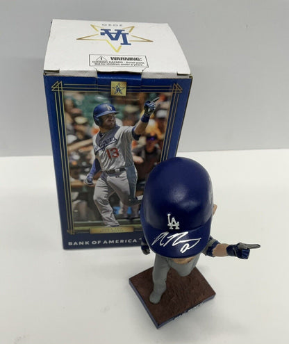 MAX MUNCY SIGNED DODGERS 2021 SGA BOBBLEHEAD "GIANT KILLER" INSCRIPT PSA 2C51366