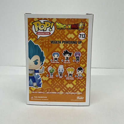 CHRISTOPHER SABAT SIGNED VEGETA POWERING UP FUNKO POP 713 "HAAAAA"  PSA 2C62740