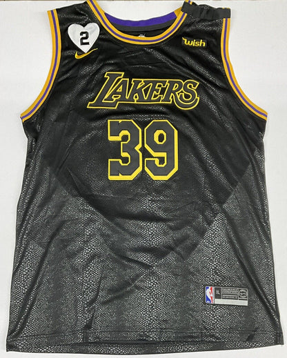 DWIGHT HOWARD LOS ANGELES LAKERS 2020 NBA CHAMPION SIGNED JERSEY PSA 1C40802