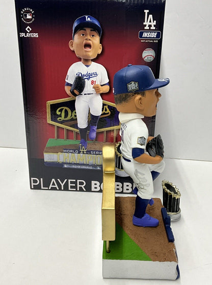 VICTOR GONZALEZ DODGERS SIGNED 20 WS FOCO BOBBLEHEAD "2020 WS CHAMP" PSA 2C88330