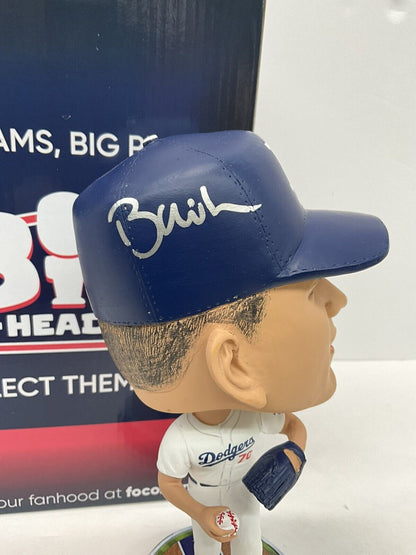 BOBBY MILLER SIGNED DODGERS FOCO BIGHEAD BOBBLEHEAD "MILLER TIME" PSA RG50527