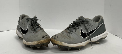 DIEGO CARTAYA DODGERS #1 PROSPECT SIGNED GAME USED NIKE CLEATS BAS BH019512/13