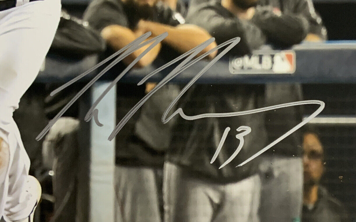 MAX MUNCY DODGERS SIGNED 2018 WORLD SERIES GAME 3 WALK-OFF HR 16X20 PHOTO PSA