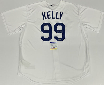 JOE KELLY SIGNED DODGERS NIKE JERSEY "2020 WS CHAMPS" INSCRIPTION PSA 2C88975