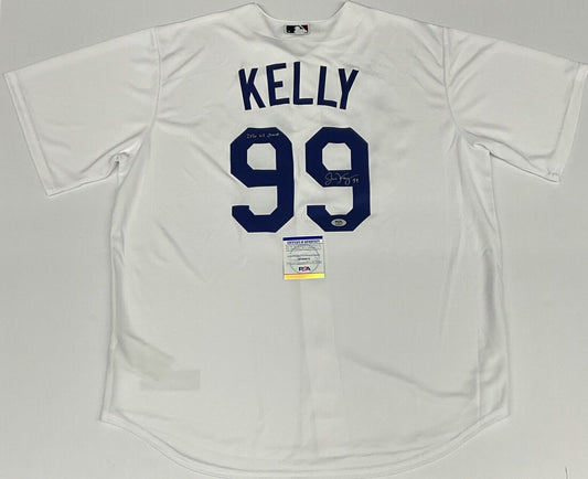 JOE KELLY SIGNED DODGERS NIKE JERSEY "2020 WS CHAMPS" INSCRIPTION PSA 2C88975