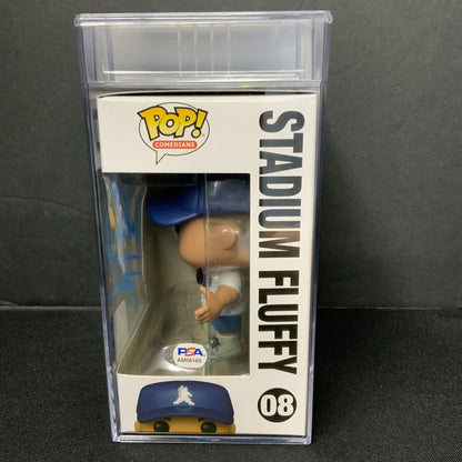 GABRIEL IGLESIAS SIGNED "STADIUM FLUFFY" FUNKO POP 08 PSA ENCAPSULATED AM08189