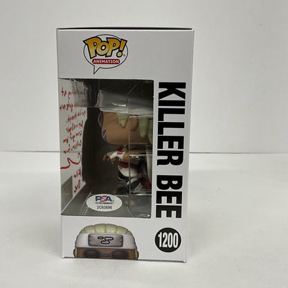 CATERO COLBERT SIGNED KILLER BEE NARUTO FUNKO POP 1200 +QUOTE PSA 2C63696