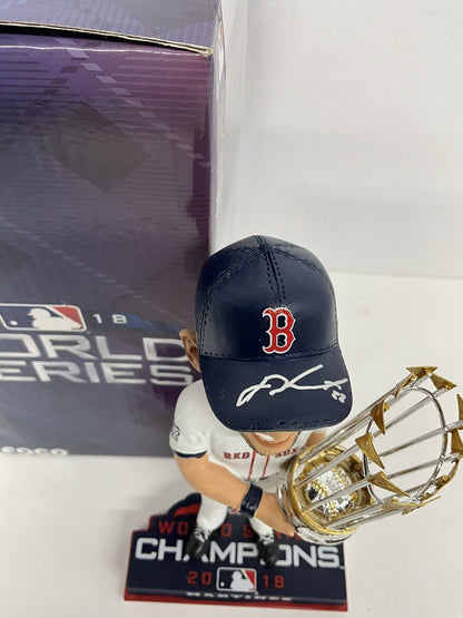 JD MARTINEZ SIGNED BOSTON RED SOX 2018 WORLD SERIES FOCO BOBBLEHEAD BAS W807849