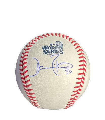 DAVE ROBERTS DODGERS SIGNED 2024 WORLD SERIES BASEBALL PSA WITNESS