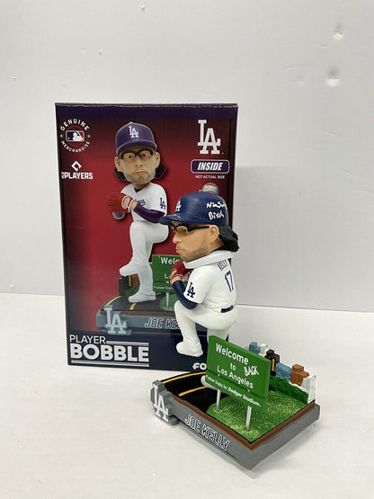 JOE KELLY SIGNED WELCOME BACK TO LA BOBBLEHEAD "NICE SWING BITCH"  PSA 3C13429