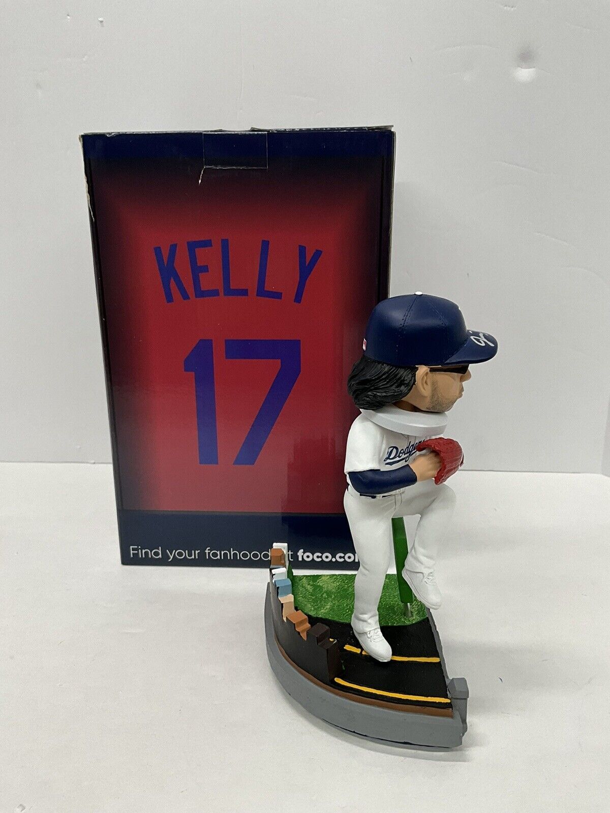 JOE KELLY SIGNED WELCOME BACK TO LA BOBBLEHEAD "NICE SWING BITCH"  PSA 3C13430