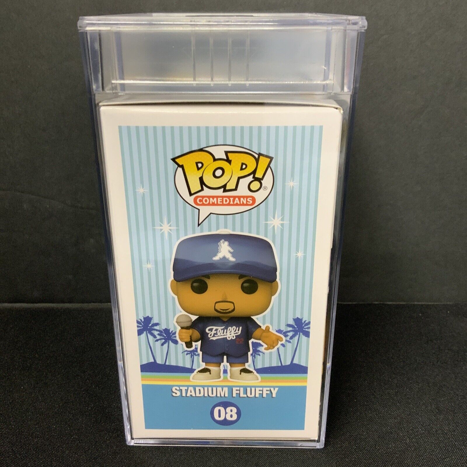 Funko store Stadium Fluffy, Gabriel Iglesias #08 Signed