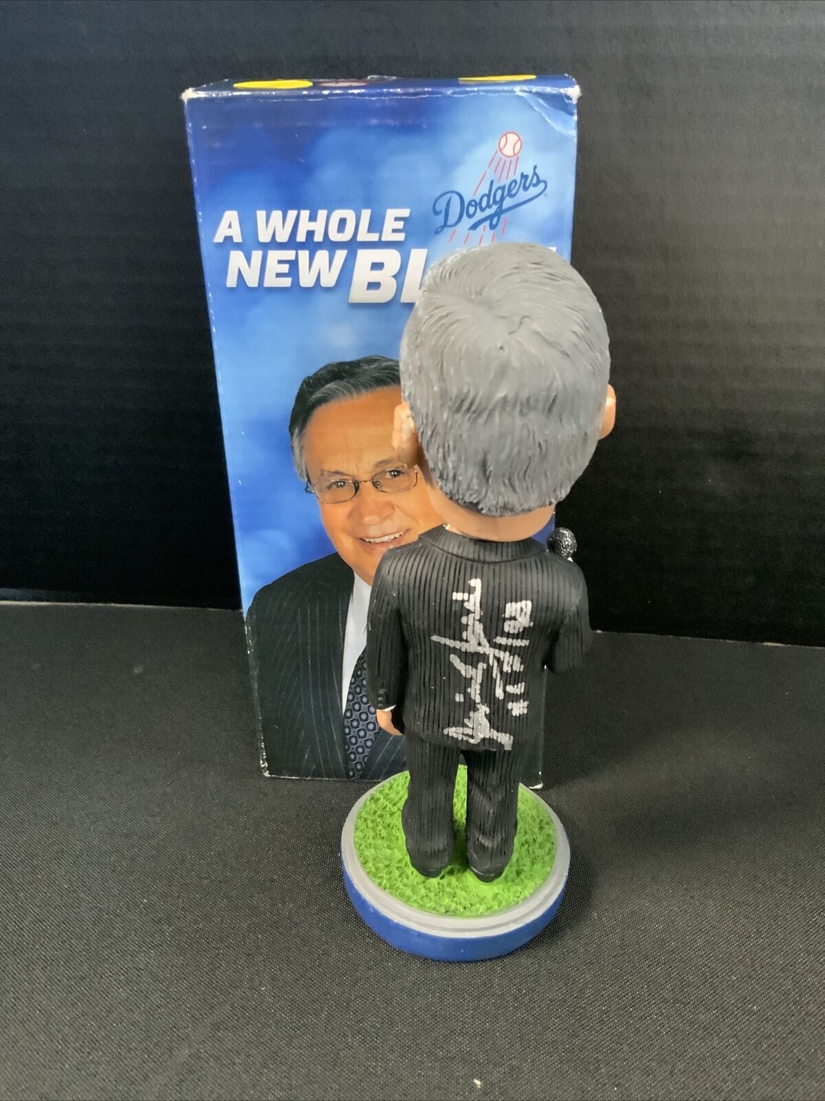 JAIME JARRIN DODGERS HOF ANNOUNCER SIGNED SGA BOBBLEHEAD "HOF 98" PSA AI84686