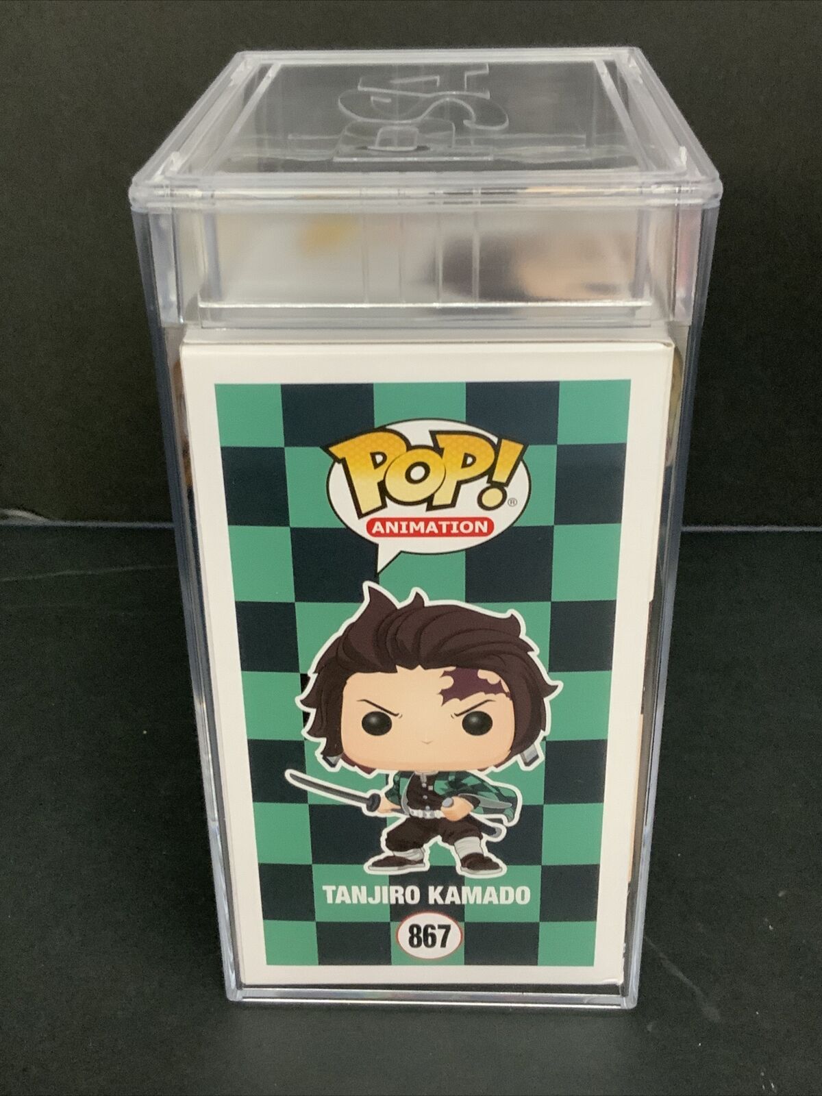 ZACH AGUILAR SIGNED TANJIRO KAMADO FUNKO POP #867 PSA GEM MT